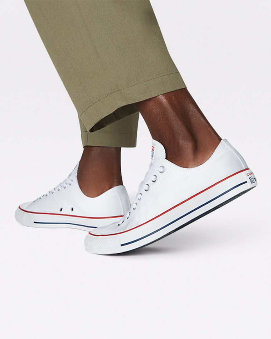 Men's Converse Chuck Taylor All Star Classic Low Top Shoes White | AU 98061V